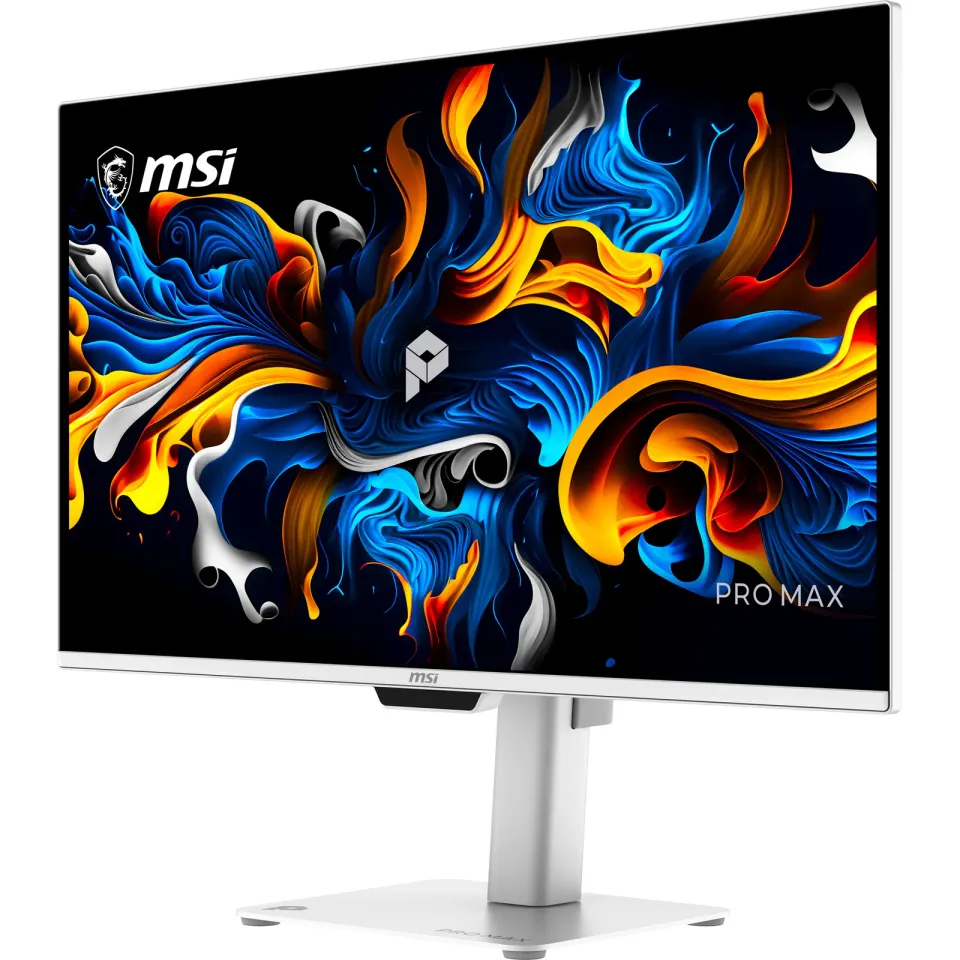 MSI Pro/MAX 271UPXW12G/26,5"/QD-OLED/4K UHD/120Hz/0,03ms/Bílá/3R