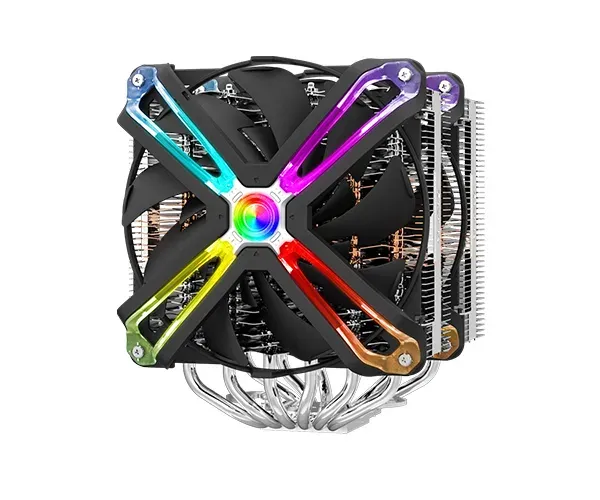 Zalman chladič CPU CNPS20X / 2x 140mm RGB ventilátor / heatpipe / PWM / výška 170mm / pro AMD i Intel