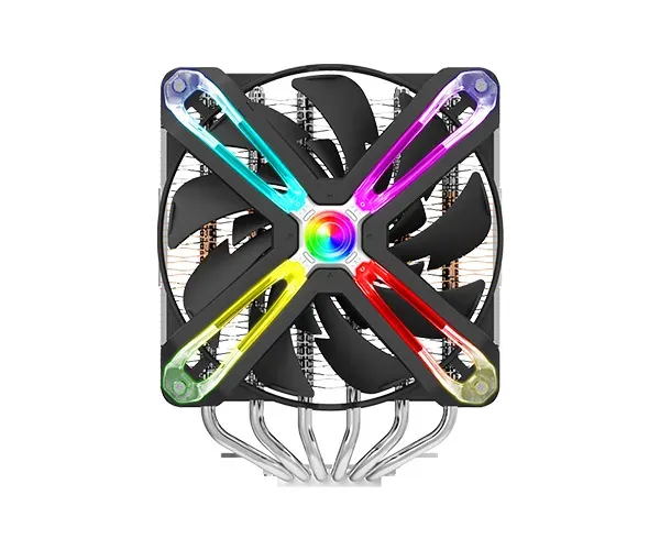 Zalman chladič CPU CNPS20X / 2x 140mm RGB ventilátor / heatpipe / PWM / výška 170mm / pro AMD i Intel