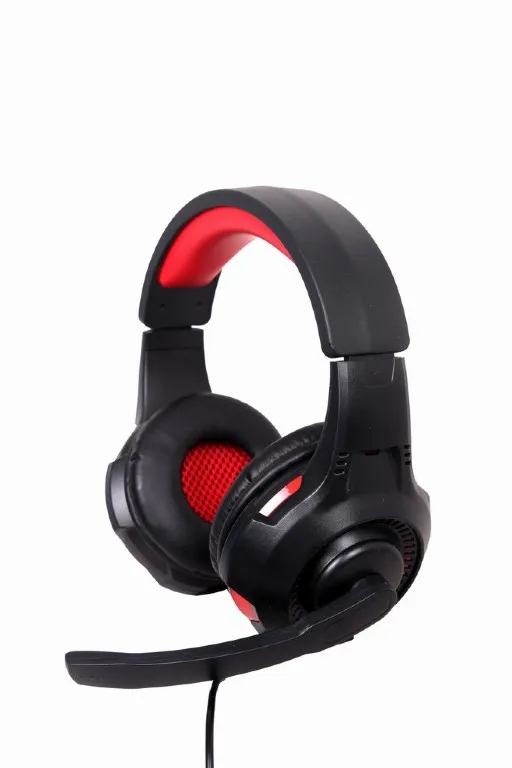 Gembird Sluchátka s mik GHS-U-5.1-01, gaming, 5.1 surround, černo-červená, USB