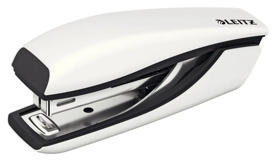 LEITZ Mini sešívačka NeXXt 5528, perleťová bílá, box