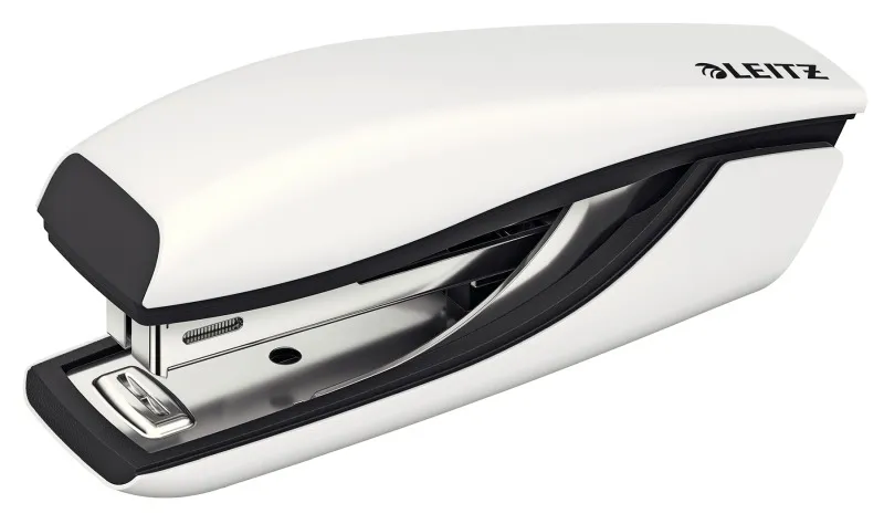 LEITZ Mini sešívačka NeXXt 5528, perleťová bílá, box