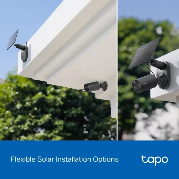 TP-Link Tapo C411 KIT - sada bezpečnostní kamery a solárního panelu