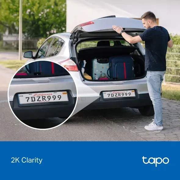TP-Link Tapo C411 KIT - sada bezpečnostní kamery a solárního panelu