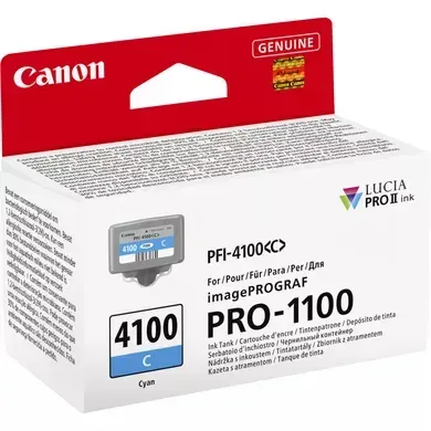 Canon cartridge INK PFI-4100 C Cyan Ink Tank