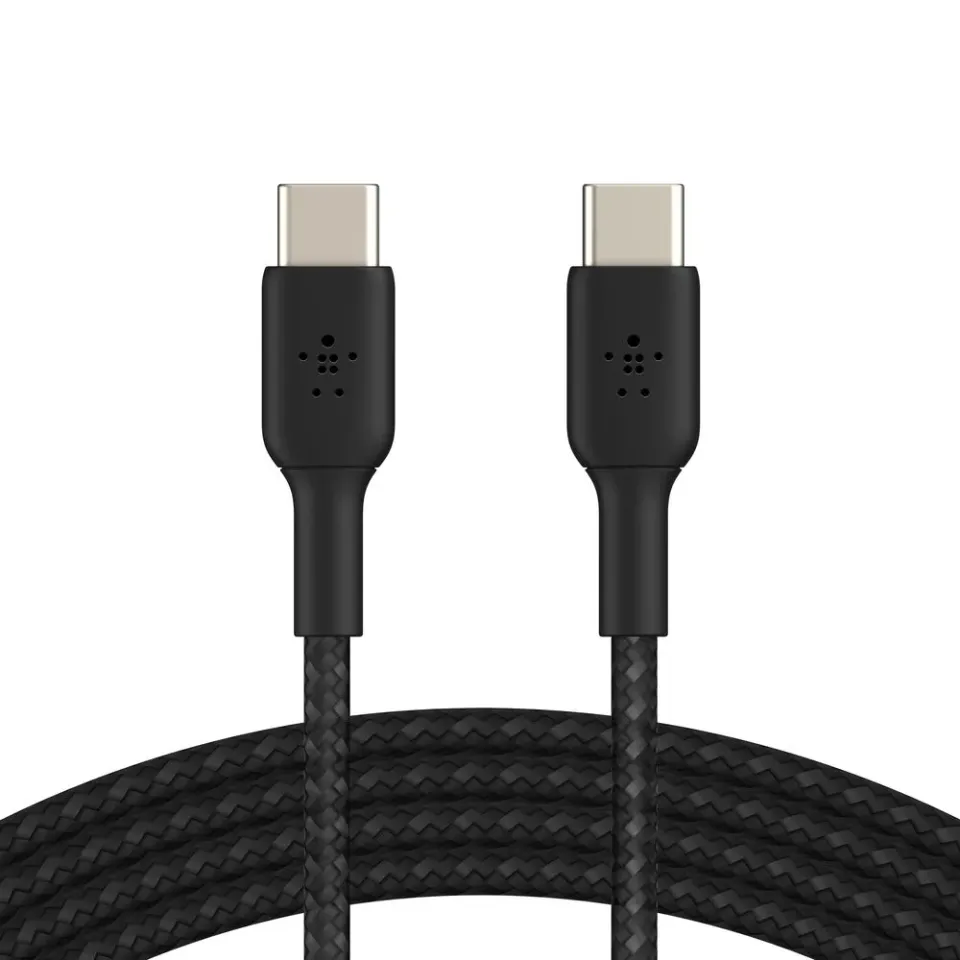 Belkin BOOST CHARGE USB-C/USB-C kabel, 15cm, černý - odolný
