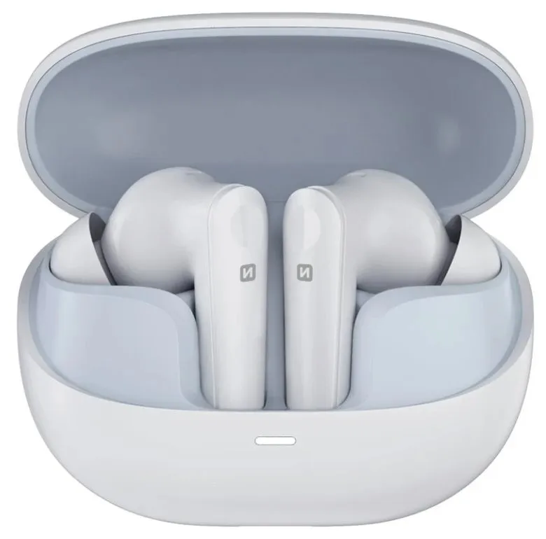 Swissten bluetooth anc sluchátka focus bílá