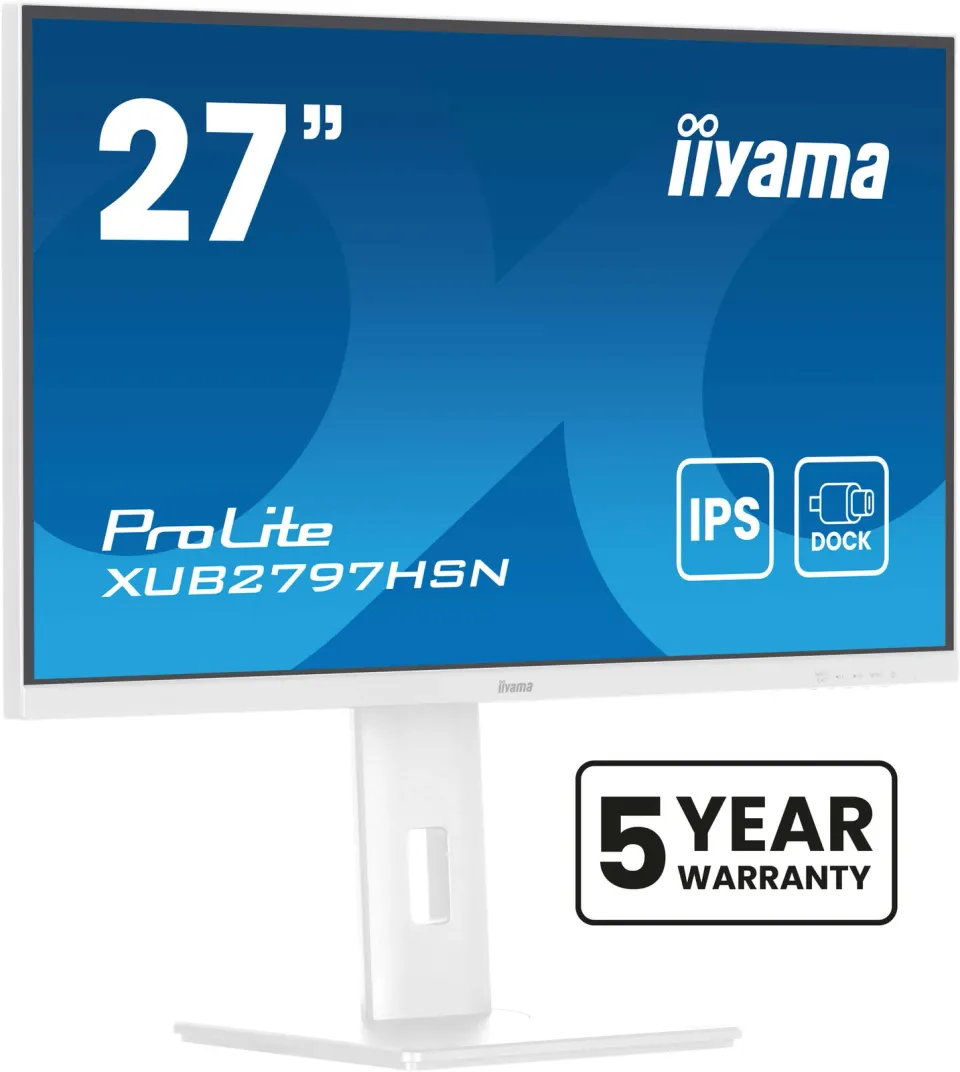 iiyama ProLite/XUB2797HSN-W2/27"/IPS/FHD/100Hz/1ms/White/3R