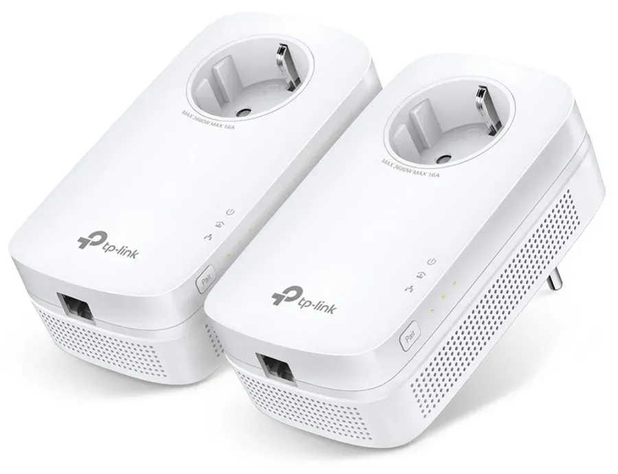 TP-LINK TL-PA8010P STARTER-KIT průchozí Powerline Ethernet adapter 1200Mb/s , 2 kusy homeplug