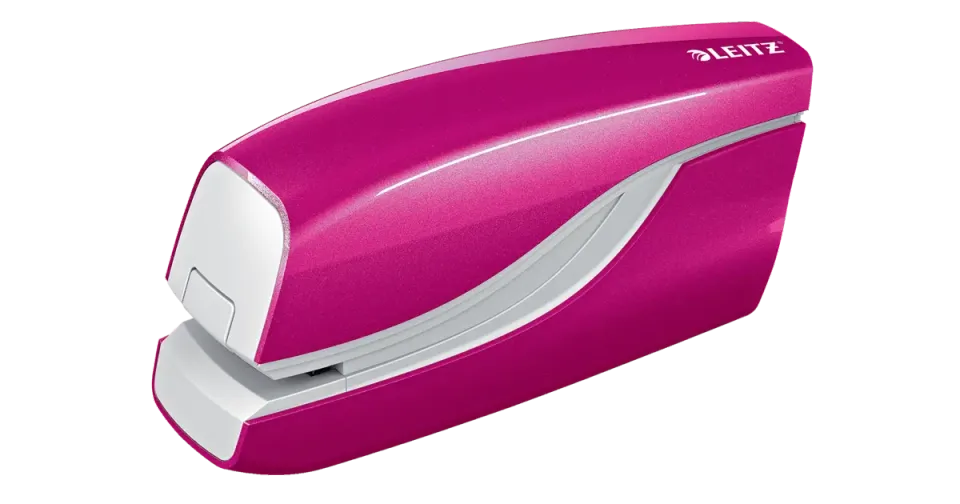LEITZ Elektrická sešívačka NeXXt WOW 5566, metalická růžová