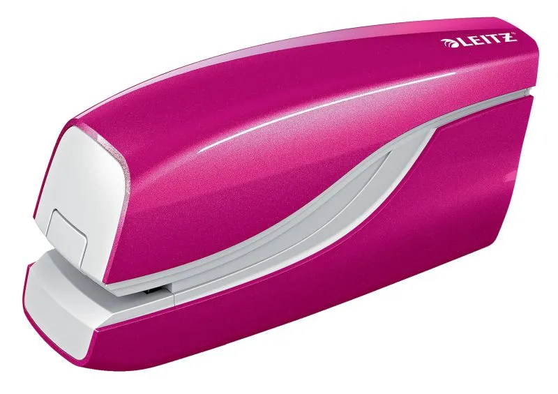 LEITZ Elektrická sešívačka NeXXt WOW 5566, metalická růžová