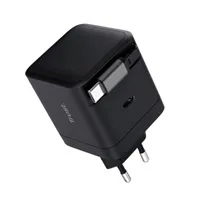 TRUST Nabíječka MAXO 65W, s kabelem, USB-C, černá