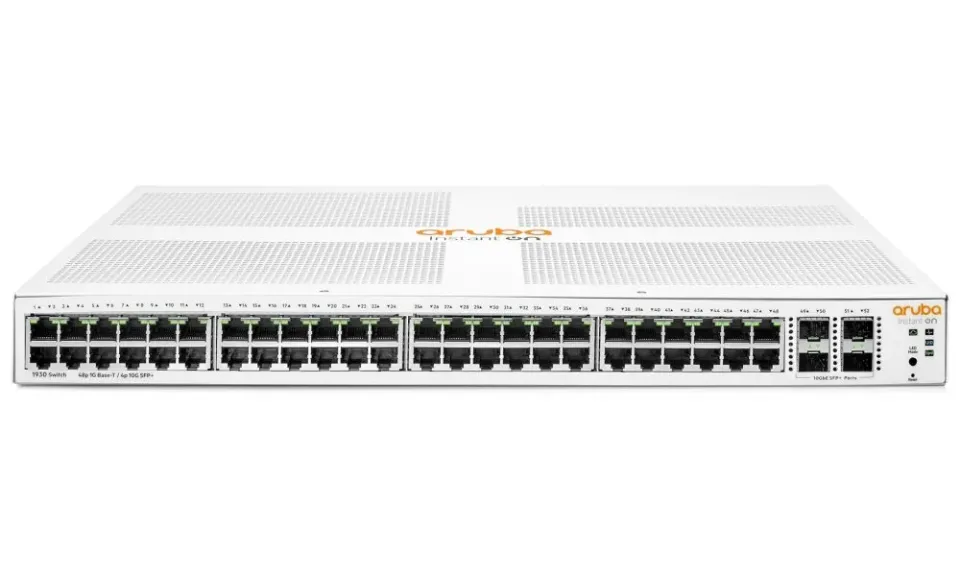 HPE Networking Instant On Switch 48p Gigabit 4p SFP+ Fanless 1930 JL685A