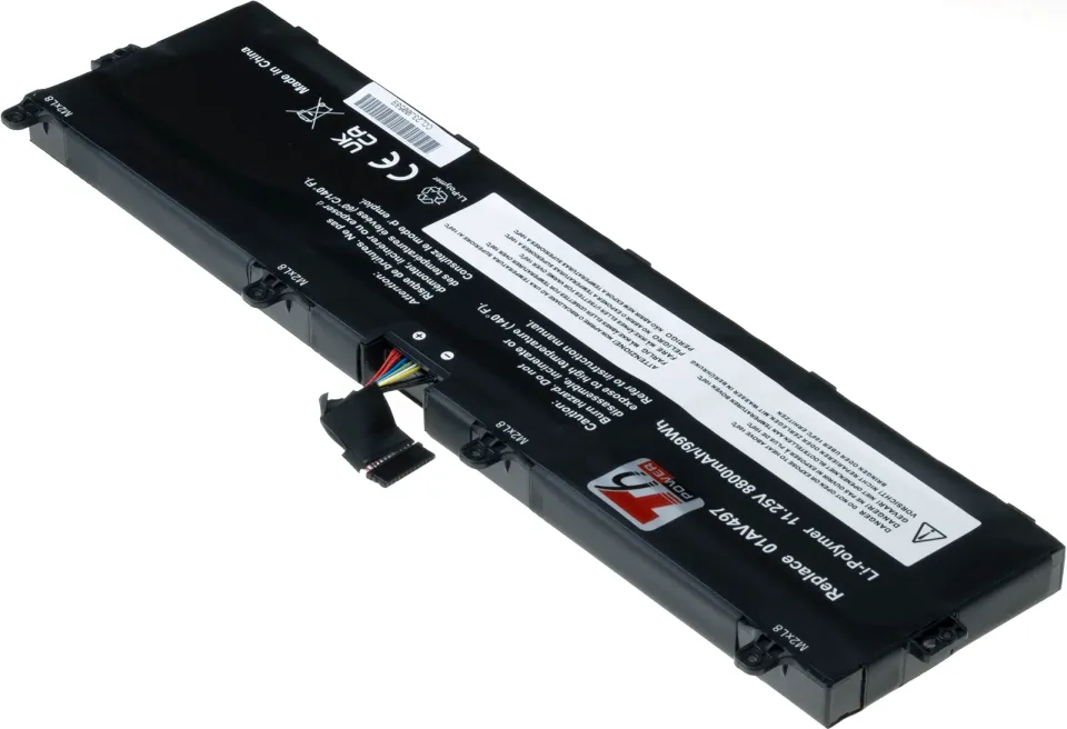 Baterie T6 Power pro Lenovo ThinkPad P72, ThinkPad P73, 8800mAh, 99Wh, 6cell, Li-Pol