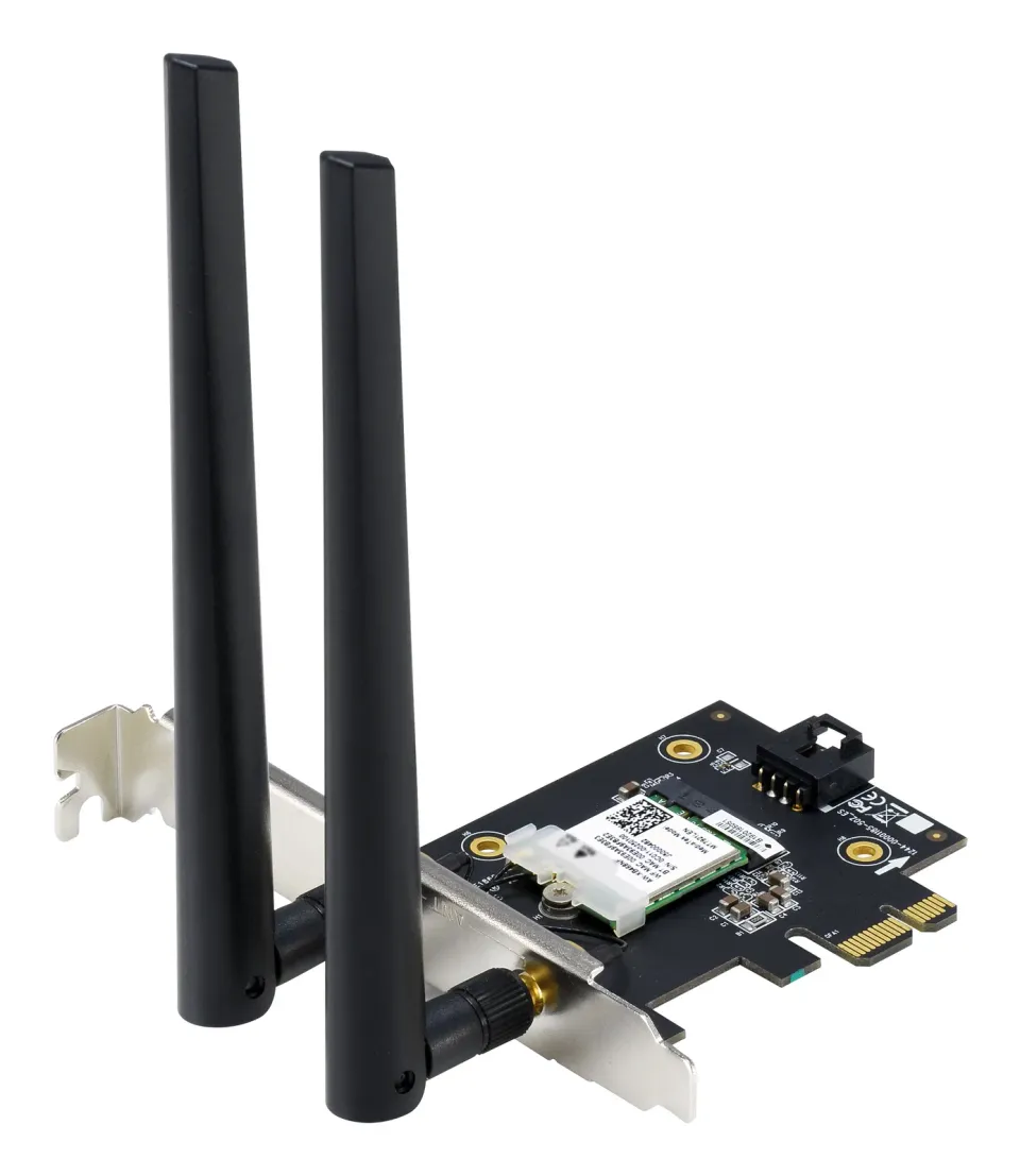 ASUS PCE-AX1800 Wireless AX1800 PCIe Wi-Fi 6 Card, Bluetooth 5.2 Adapter