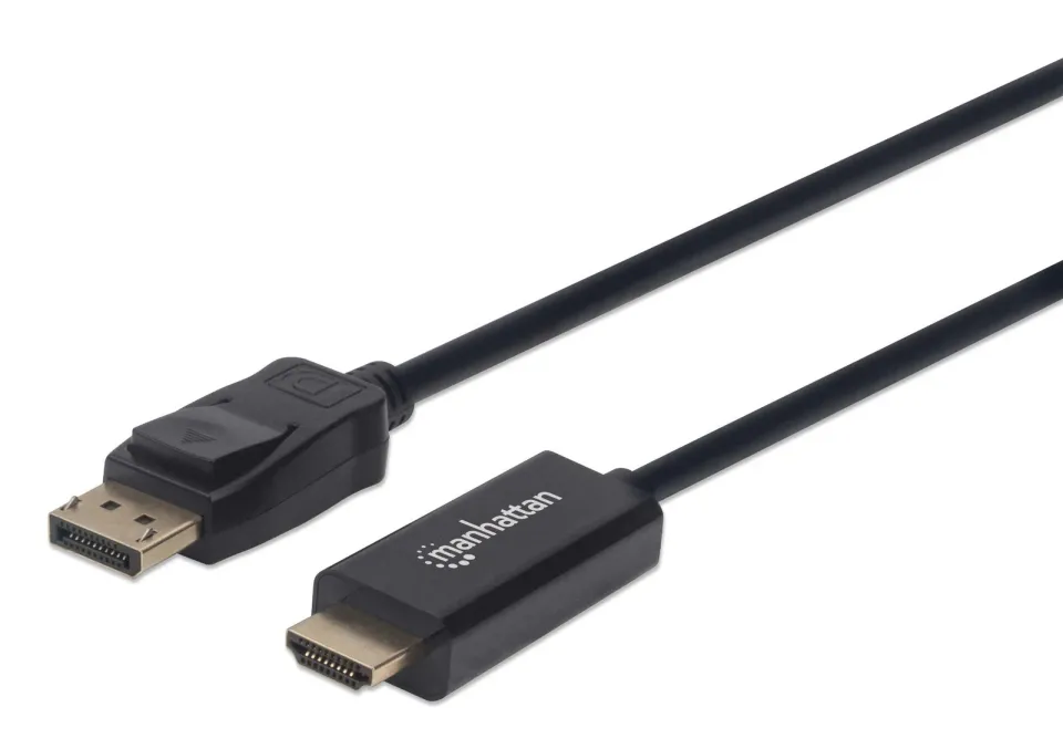 MANHATTAN Kabel DisplayPort na HDMI 1080p, 1.8m, černý