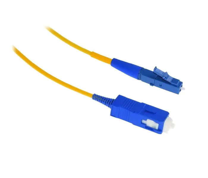 XtendLan FO patch LC-SC 2m 9/125, simplex, ultraflexibilní G.657.A1, LS0H, průměr 2mm, krátký vývod