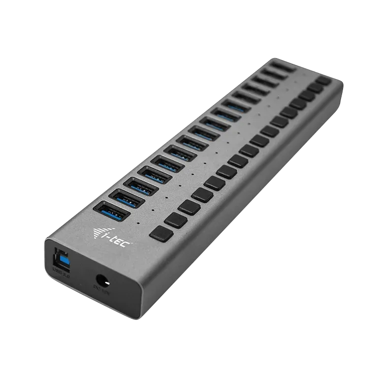 i-tec USB 3.0 Charging HUB 16 Port + Power Adapter 90 W