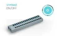 i-tec USB 3.0 Charging HUB 16 Port + Power Adapter 90 W