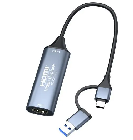 PremiumCord HDMI capture/grabber pro záznam Video/Audio signálu do počítače s ko (ku2grab7)