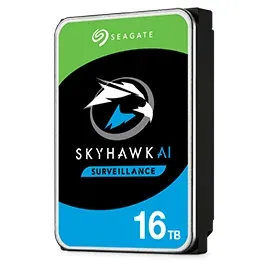 Seagate SkyHawk AI HDD, 16TB, SATAIII, 256MB cache, 7.200RPM