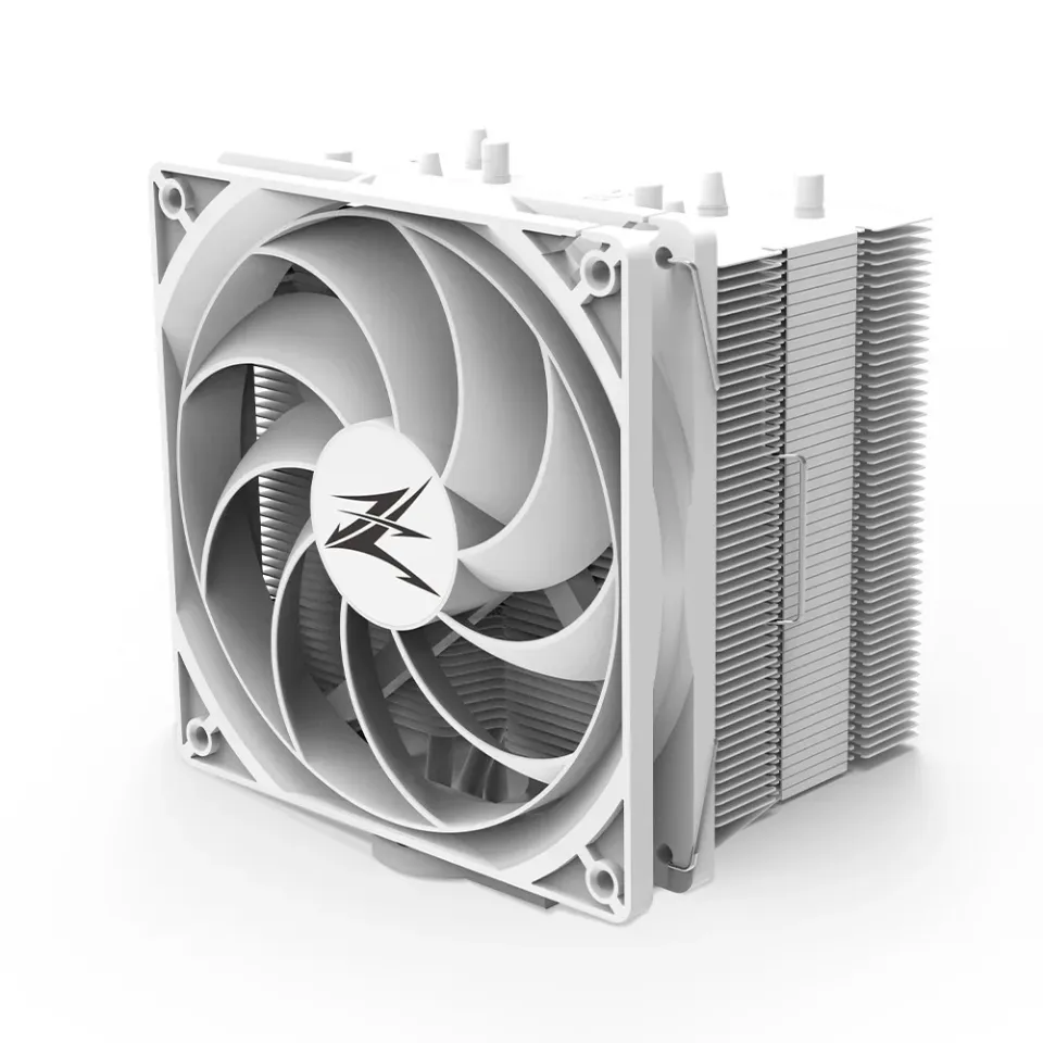 Zalman chladič CPU CNPS10X Performa White / 135mm ventilátor / 4x heatpipe / PWM / výška 155mm / pro AMD i Intel / bílý