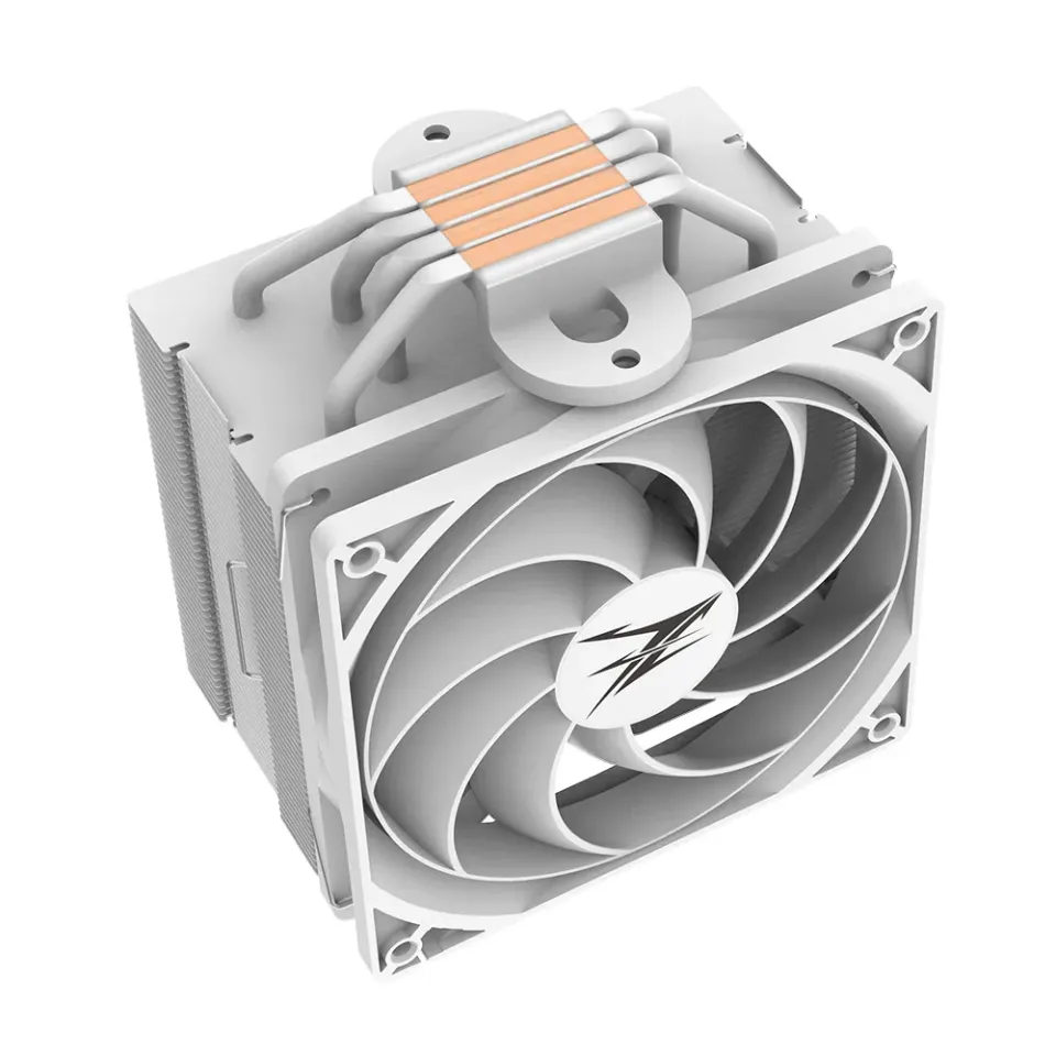 Zalman chladič CPU CNPS10X Performa White / 135mm ventilátor / 4x heatpipe / PWM / výška 155mm / pro AMD i Intel / bílý