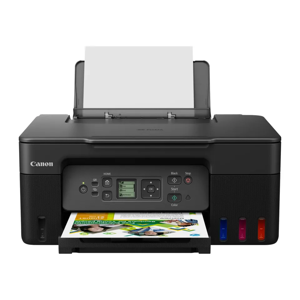 Canon PIXMA Tiskárna černá G3470 BLACK (doplnitelné zásobníky inkoustu) - MF (tisk,kopírka,sken), USB, Wi-Fi - A4/11min.