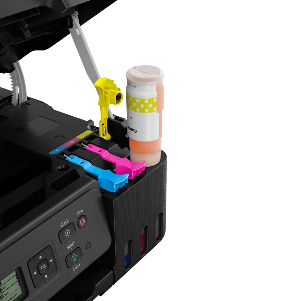 Canon PIXMA Tiskárna černá G3470 BLACK (doplnitelné zásobníky inkoustu) - MF (tisk,kopírka,sken), USB, Wi-Fi - A4/11min.
