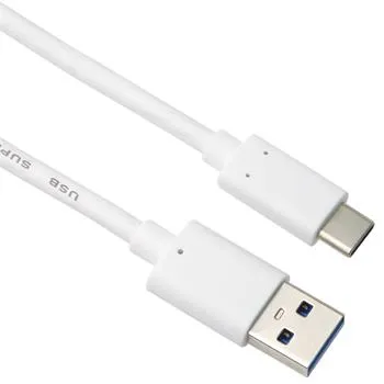 PremiumCord kabel USB-C - USB 3.0 A (USB 3.1 generation 2, 3A, 10Gbit/s) 0,5m bí