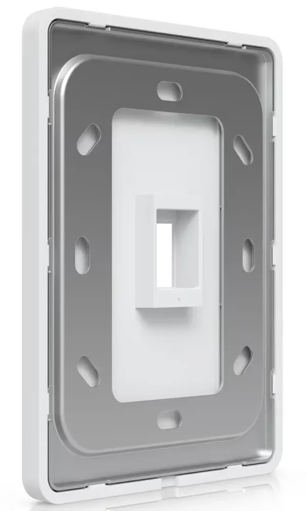 Ubiquiti Universal Paintable 1-Port Keystone Wall Plate Vertical - Krytka pro keystone zásuvky, 1port, sada 4ks