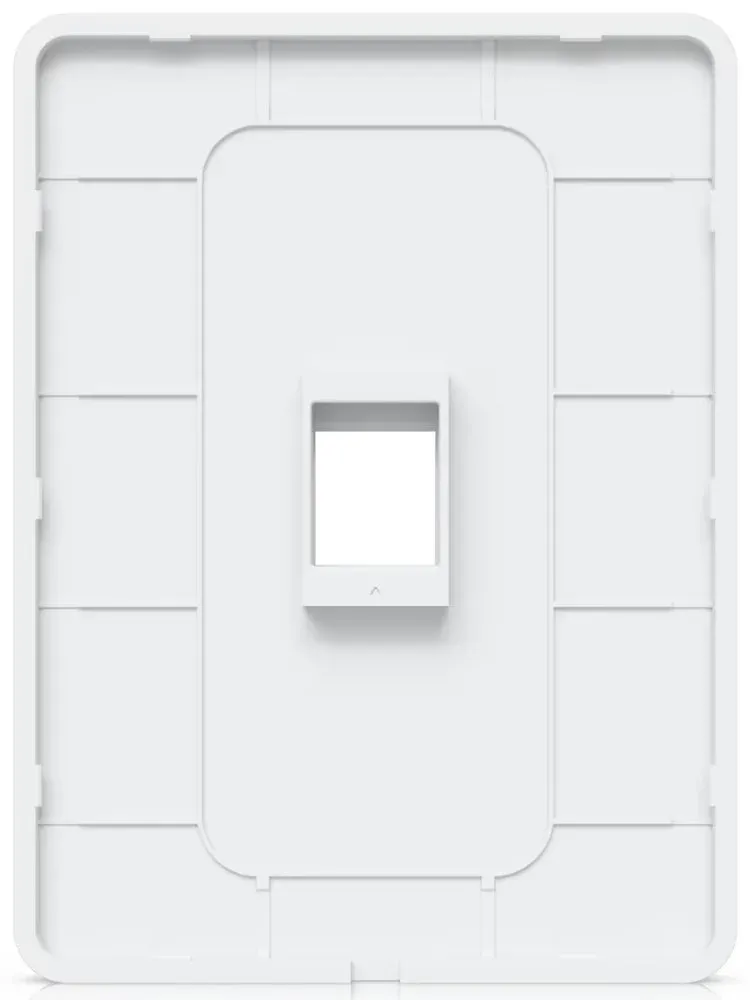 Ubiquiti Universal Paintable 1-Port Keystone Wall Plate Vertical - Krytka pro keystone zásuvky, 1port, sada 4ks