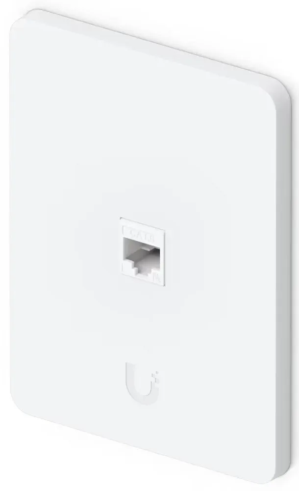 Ubiquiti Universal Paintable 1-Port Keystone Wall Plate Vertical - Krytka pro keystone zásuvky, 1port, sada 4ks