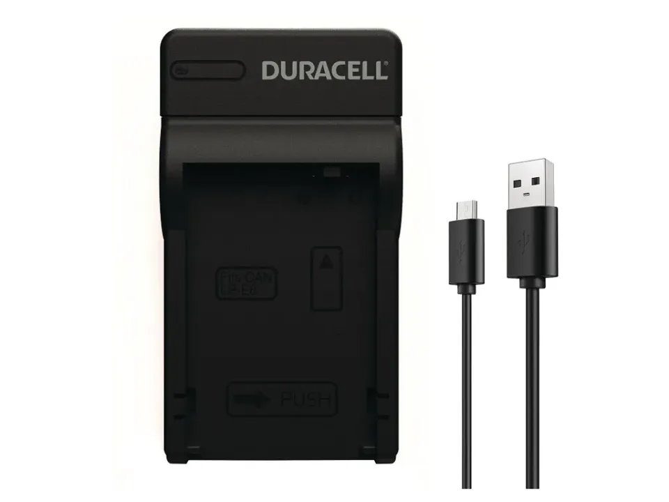 Duracell Digital Camera Battery Charger For Canon LP-E8 &amp; Kodak KLIC-7002