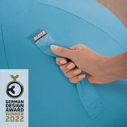 LEITZ Ergonomický sedací míč ERGO Cosy, klidná modrá