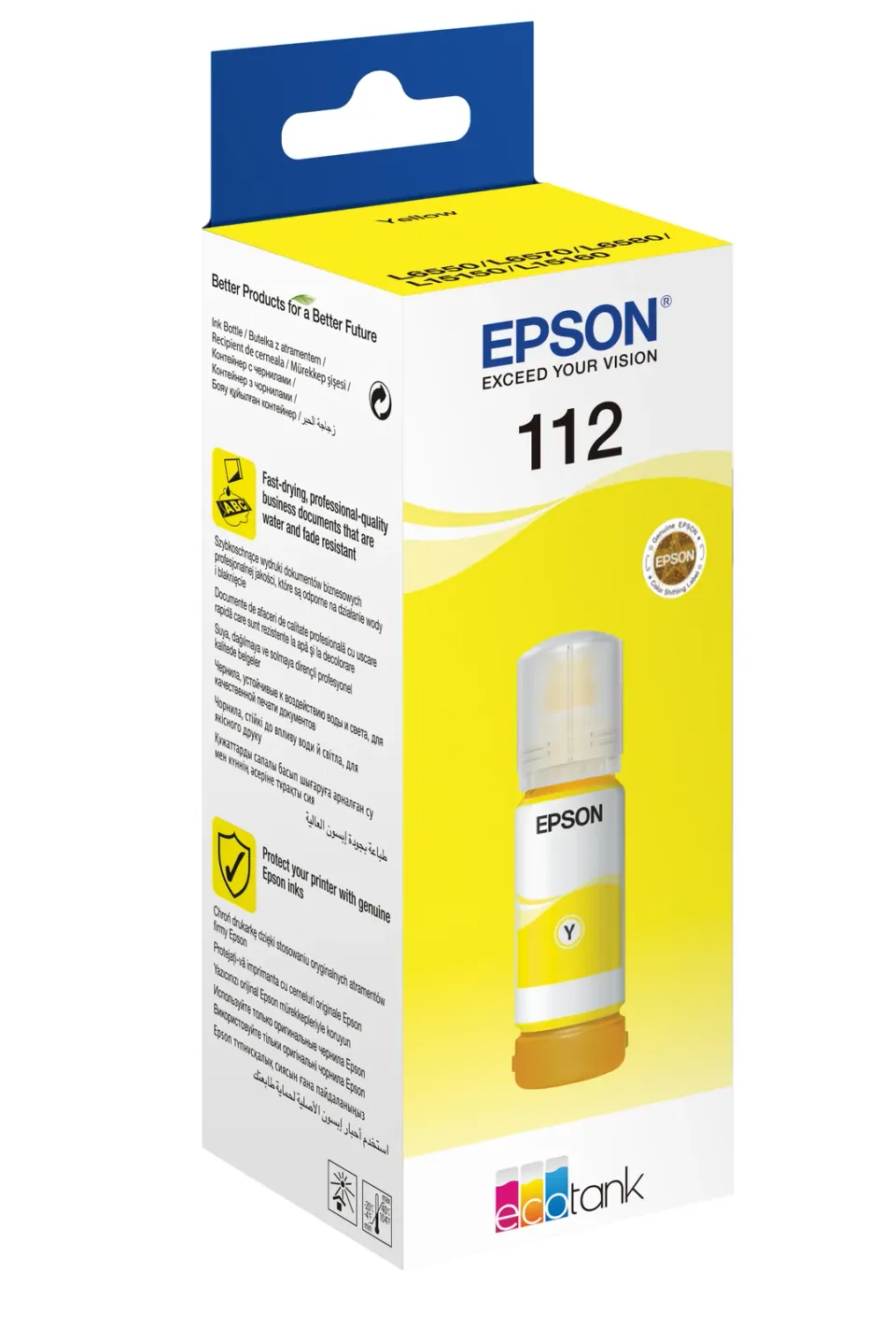 EPSON container T06C4 112 yellow ink (70ml - L64x0/L65x0/L151x0/L11160)