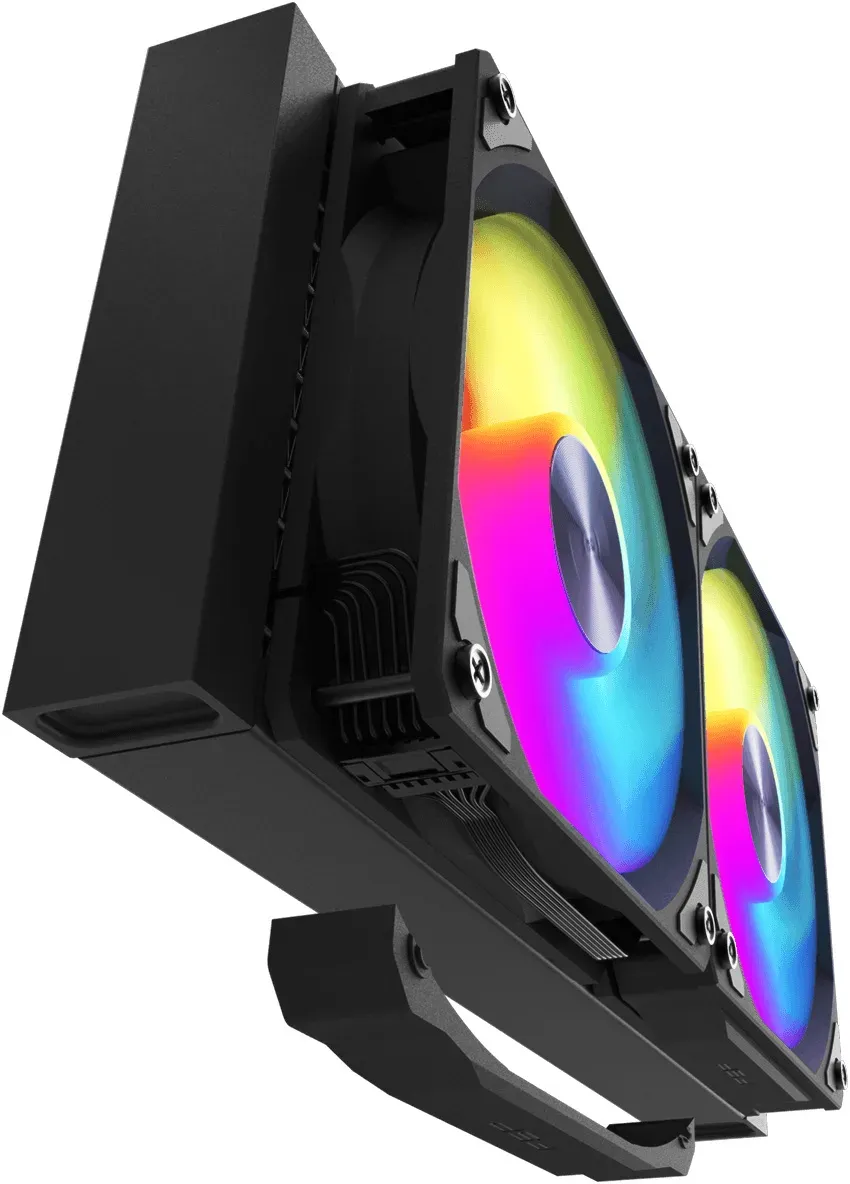 FSP AE24-B 240mm černý – komplexní vodní chlazení CPU s ARGB pro Intel/AMD