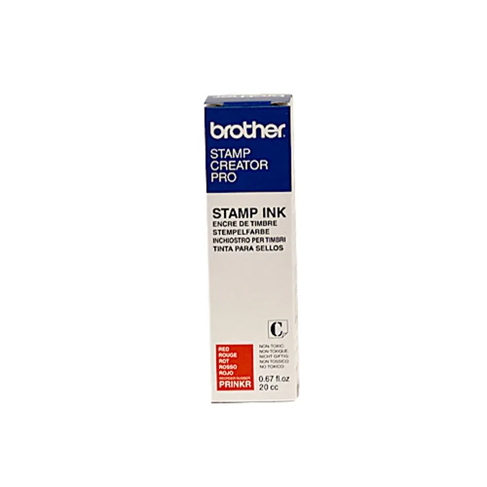 Brother PR-INK R, inkoustová náplň červená 20ml
