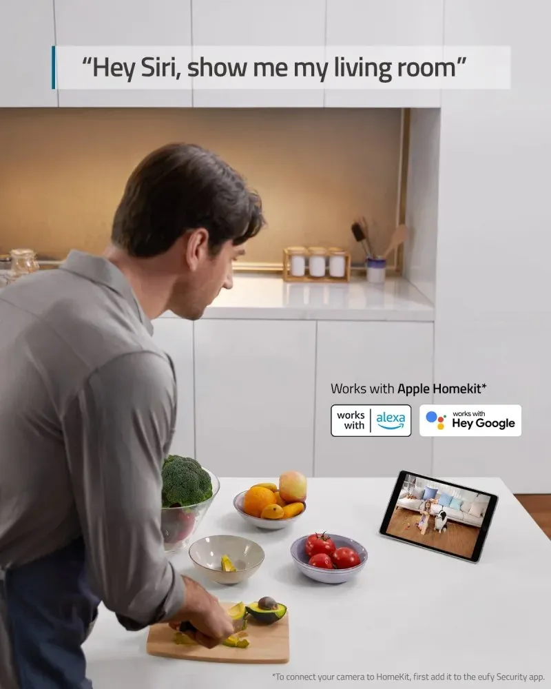 Anker Eufy E220/ Cube/ 2K/ 125°/ IR10m/ AI detekce/ bílá