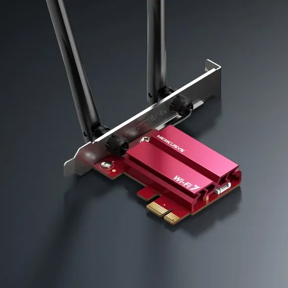 Mercusys MA37BE Wi-Fi 7 PCIe adaptér s Bluetooth 5.4