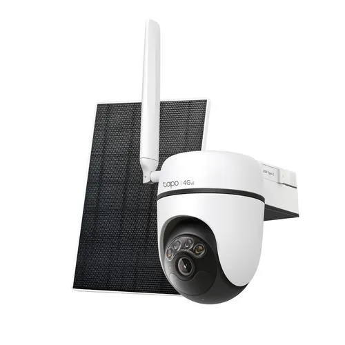 TP-LINK Tapo C615G KIT Sada bezpečnostní otočné 4G LTE kamery se solárním panelem