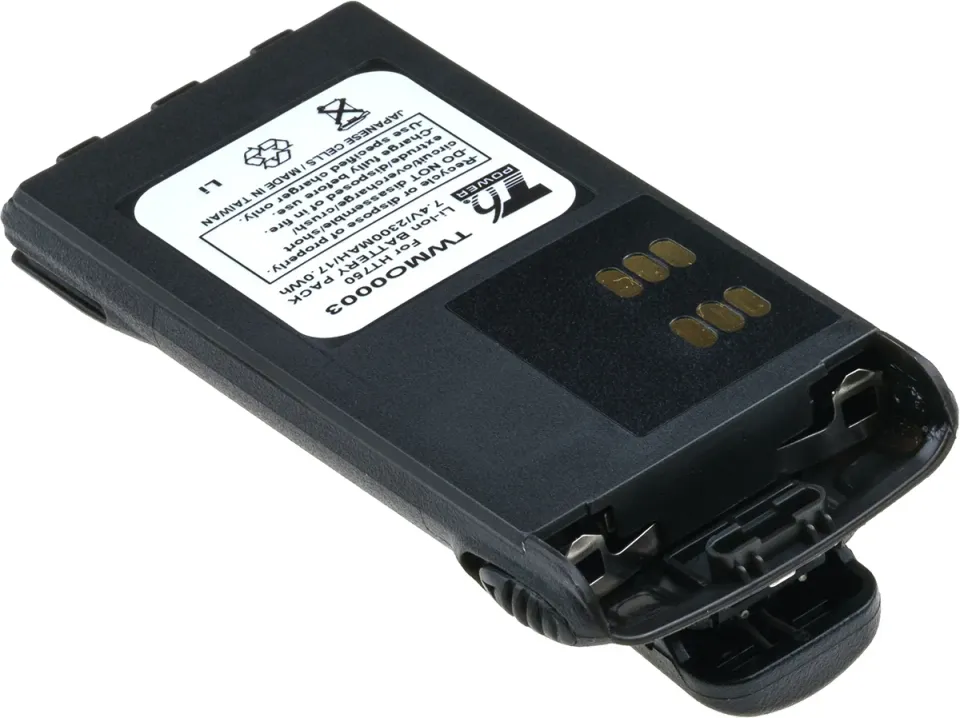 Baterie T6 Power pro Motorola GP320, GP340, GP360, GP380, Li-ion, 2300mAh, 17Wh