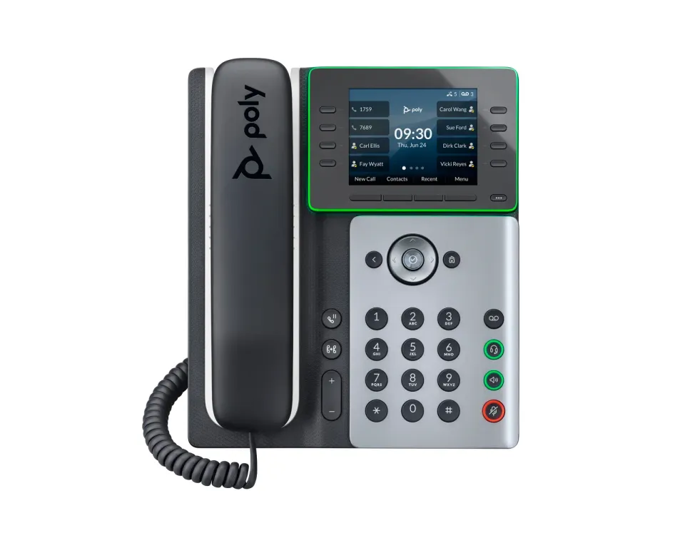 Poly Edge E300 IP telefon s podporou PoE