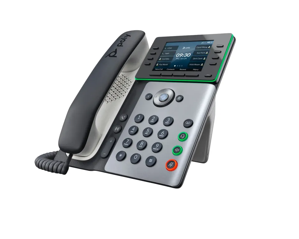 Poly Edge E300 IP telefon s podporou PoE