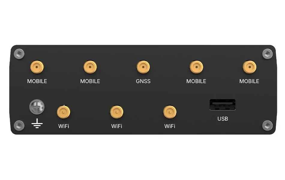 Teltonika RUTC54 průmyslový router 1x LAN, 4x WAN, Dual SIM + eSIM, 5G Telit, Wi-Fi 6