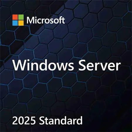 OEM Windows Server Standard 2025 64bit German 1pk DVD 16 Core