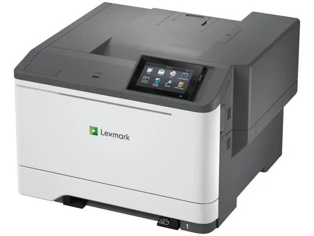 Lexmark CS632dwe – A4-Farblaserdrucker, 40 S./Min., Duplex, WLAN und Ethernet, 4,3"-Touchscreen