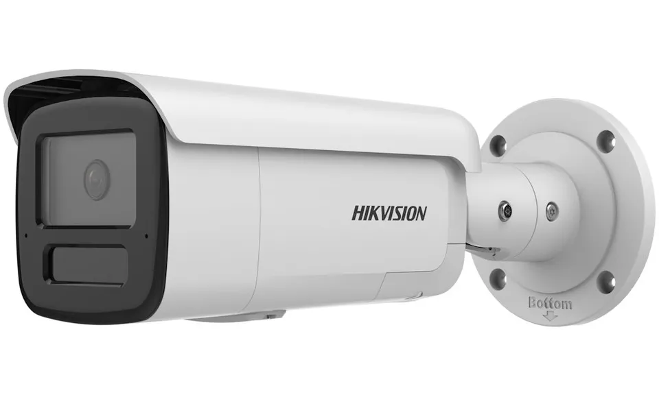 Hikvision DS-2CD2T46G2H-IS2U/SL(2.8mm) 4MPix IP Bullet AcuSense kamera, IR 60m, audio, alarm, blikač, IP67