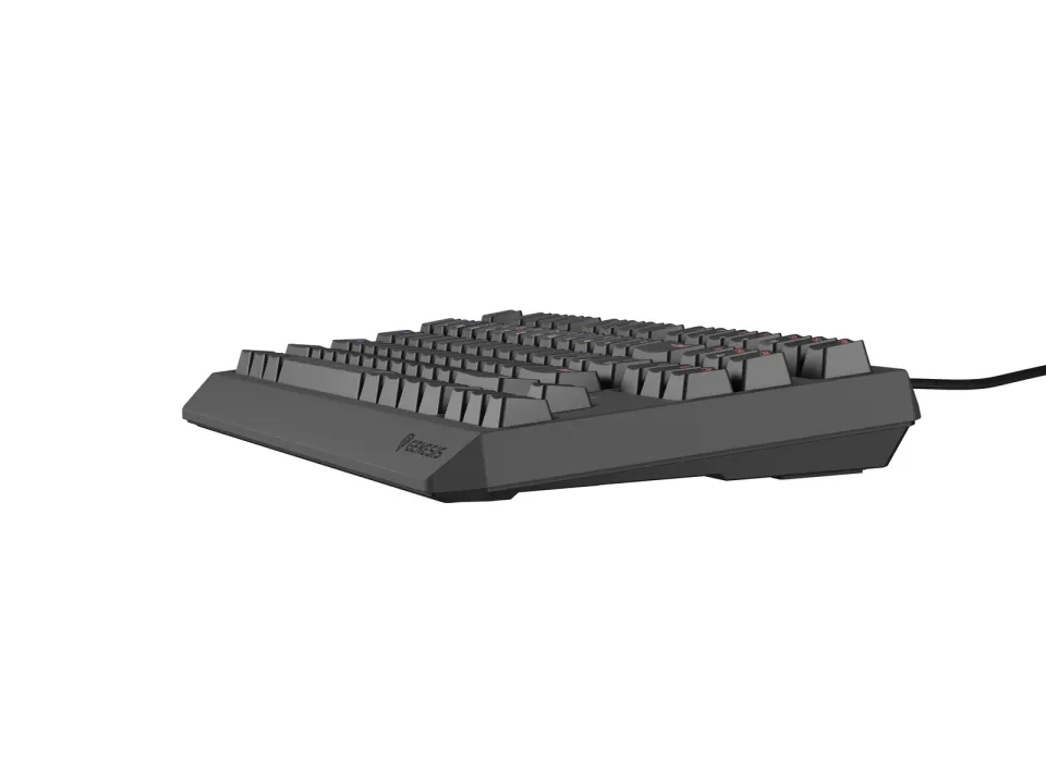 Herní klávesnice Genesis THOR 230/TKL/RGB/Outemu Red/Drátové USB-A/CZ-SK layout/Černá