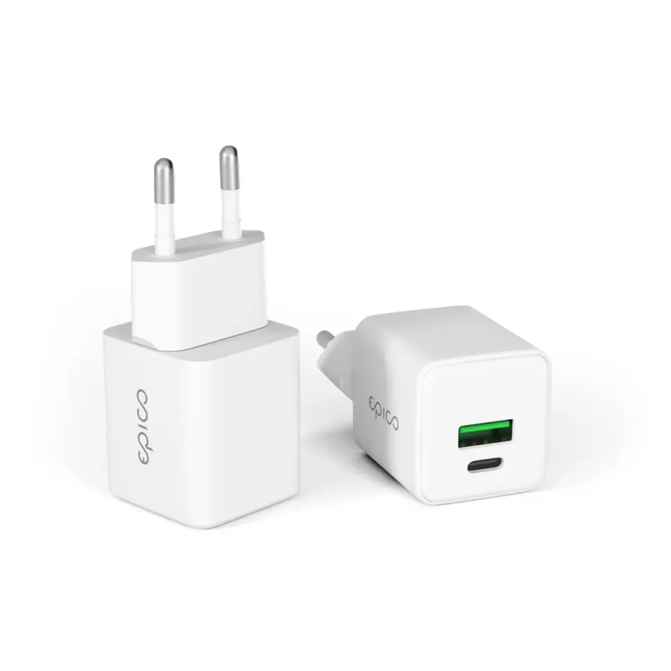 Epico UltraBoost GaN 20W síťový adaptér EA20 - bílá